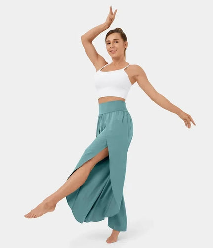 W&W Mode | Yogahose mit weitem Bein