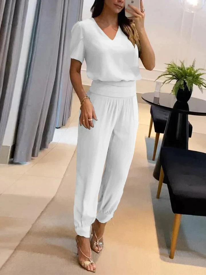 W&W Mode | Damen Bluse & Hose Set