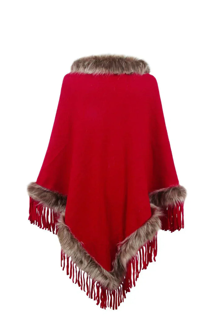 W&W Mode | Stilvoller Winterponcho für Damen