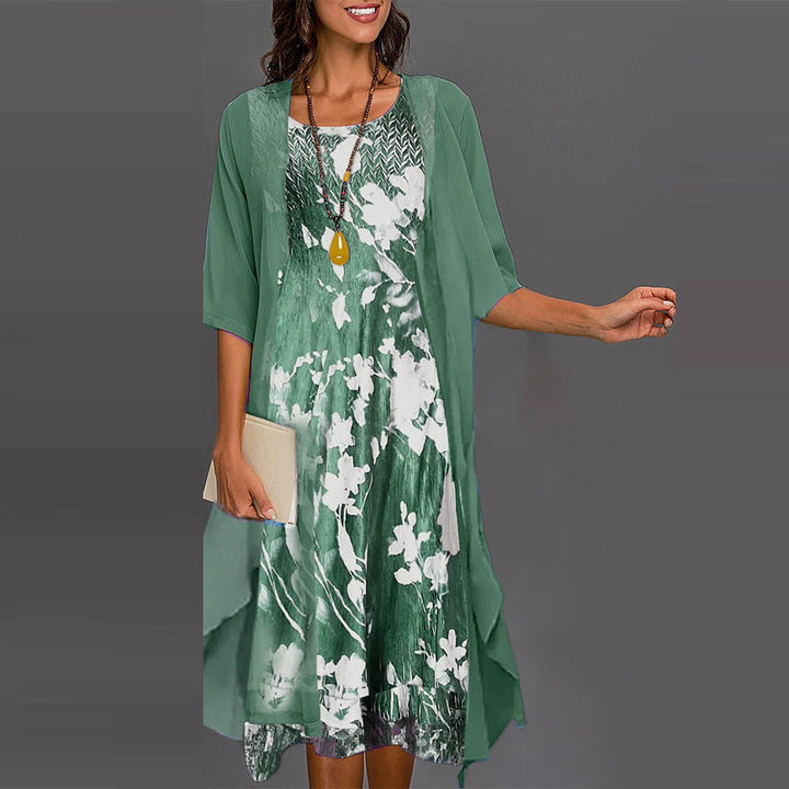 W&W Mode | Chic & Bequem Blusen Und Kleid Ensemble