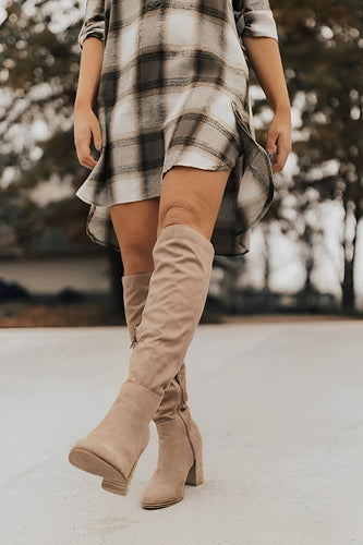 W&W Mode | Vielseitige Kniehohe Stiefel