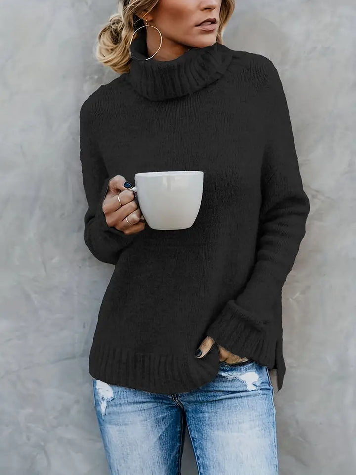 W&W Mode - Pullover mit Rollkragenpullover