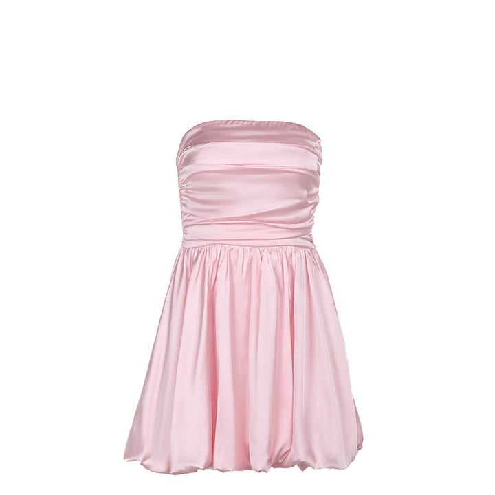 W&W Mode | Off-Shoulder Tube Top Kleid Frauen