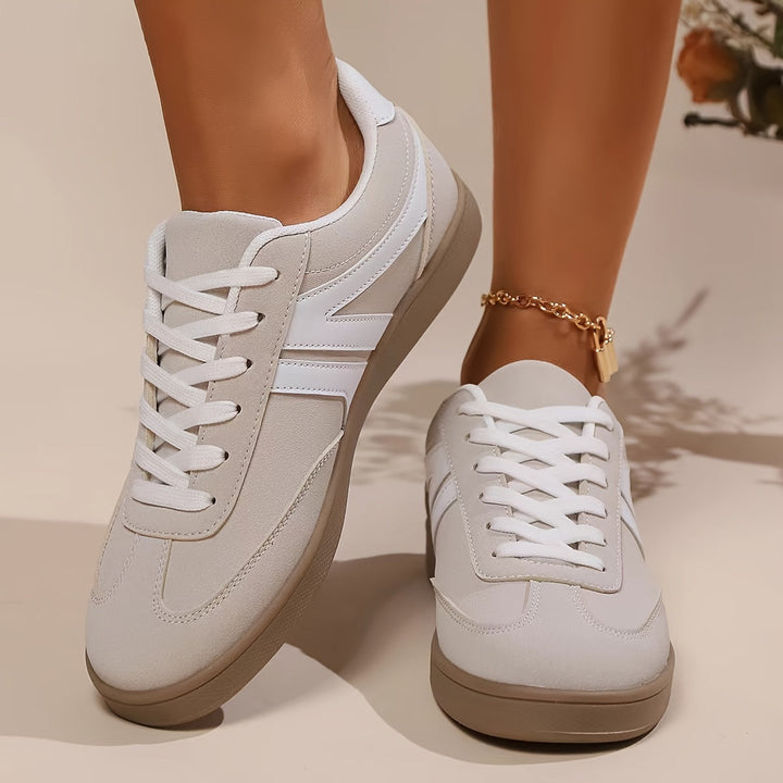 W&W Mode | Bequeme Damensneaker in Einfarbigen Farben