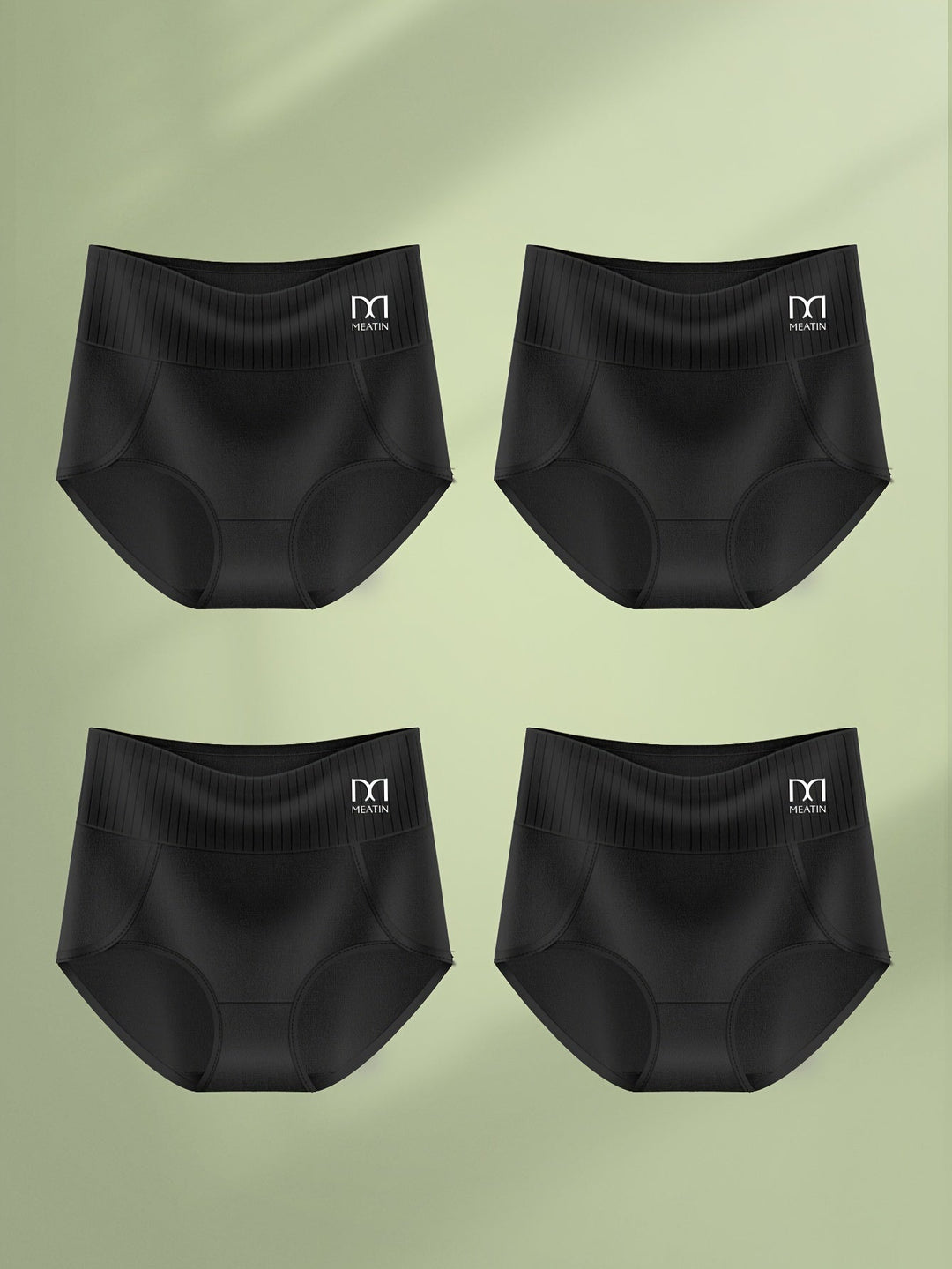 W&W Mode | Pack High Waist Bauchweg Slips Bequem, Atmungsaktiv Und Figurbetonend