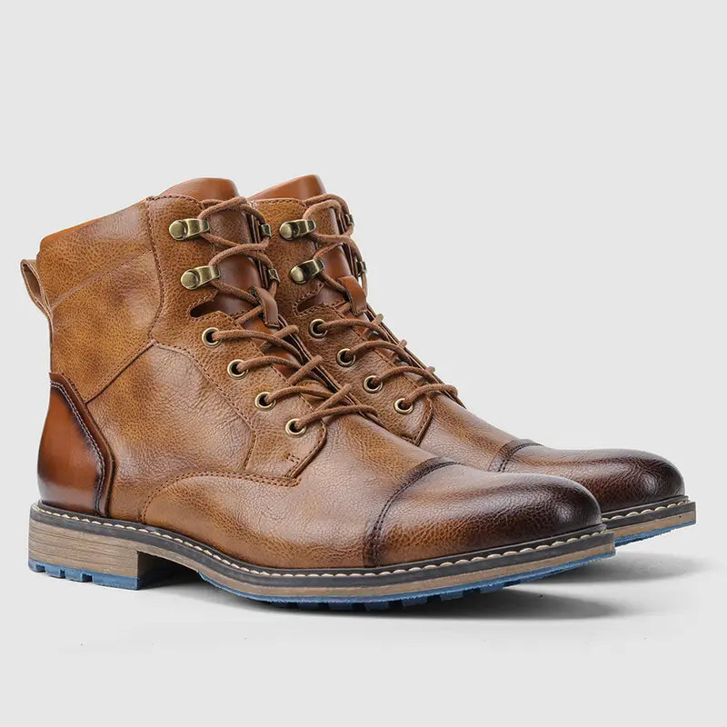 W&W Mode | Leder Voyager Stiefel