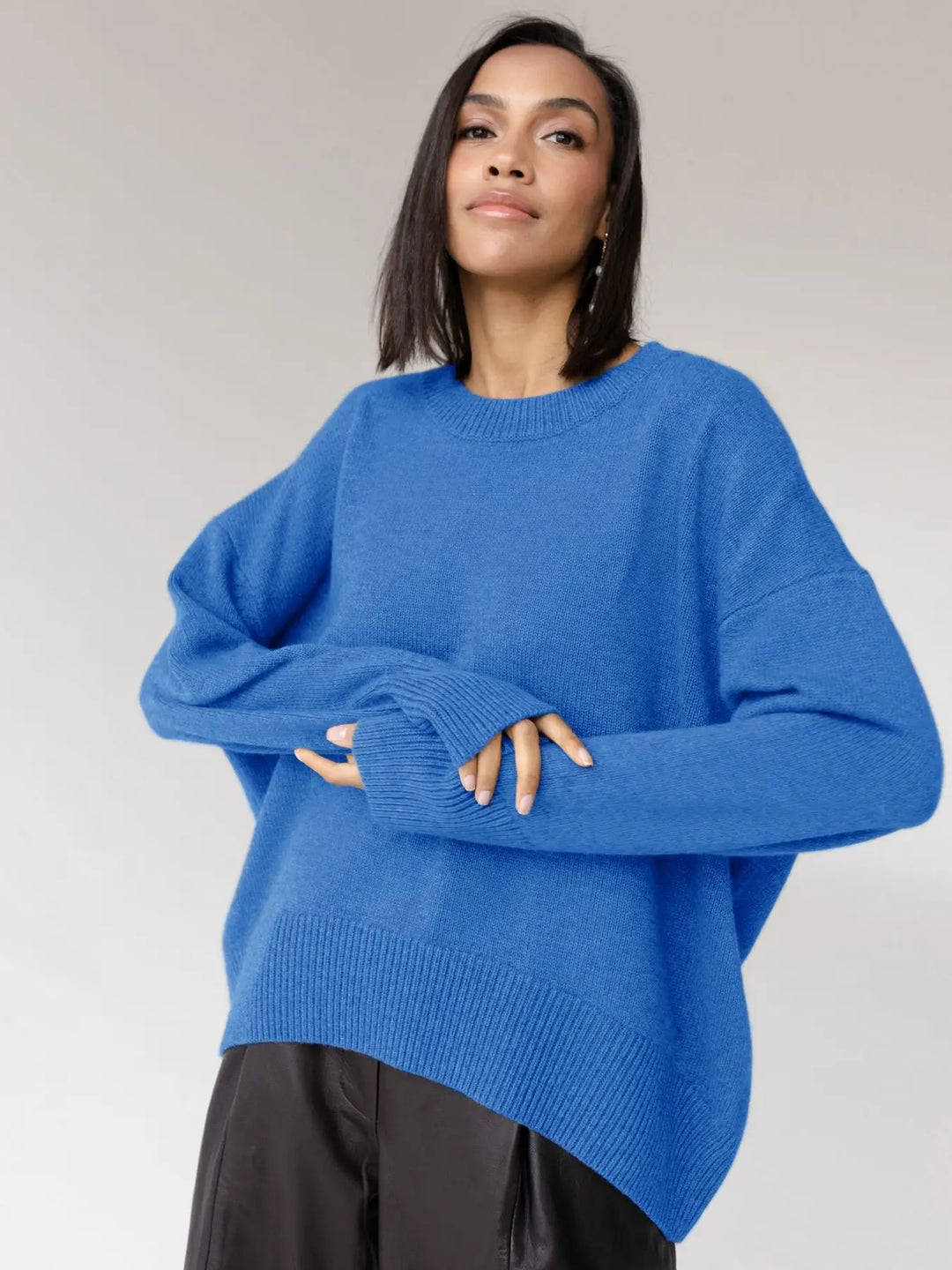 W&W Mode | Pullover mit Rundhalsausschnitt für Frauen