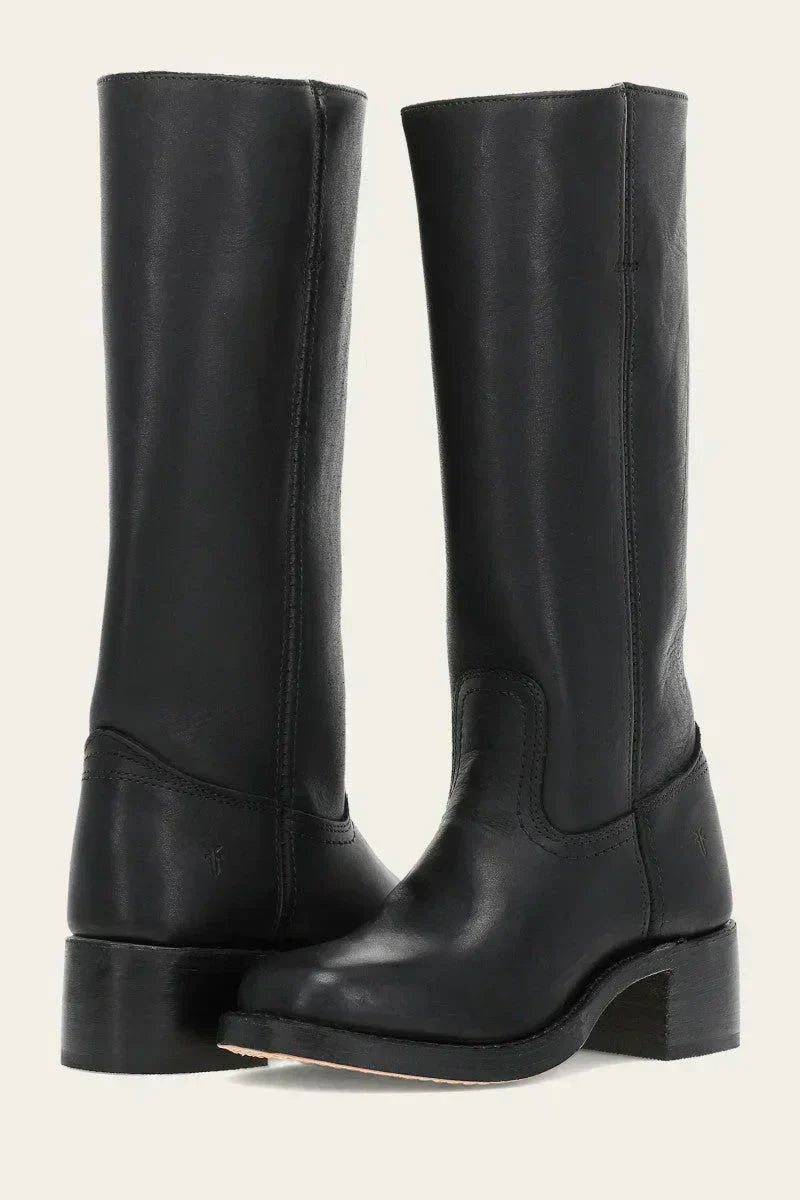 W&W Mode | Leder Lange Stiefel Für Damen