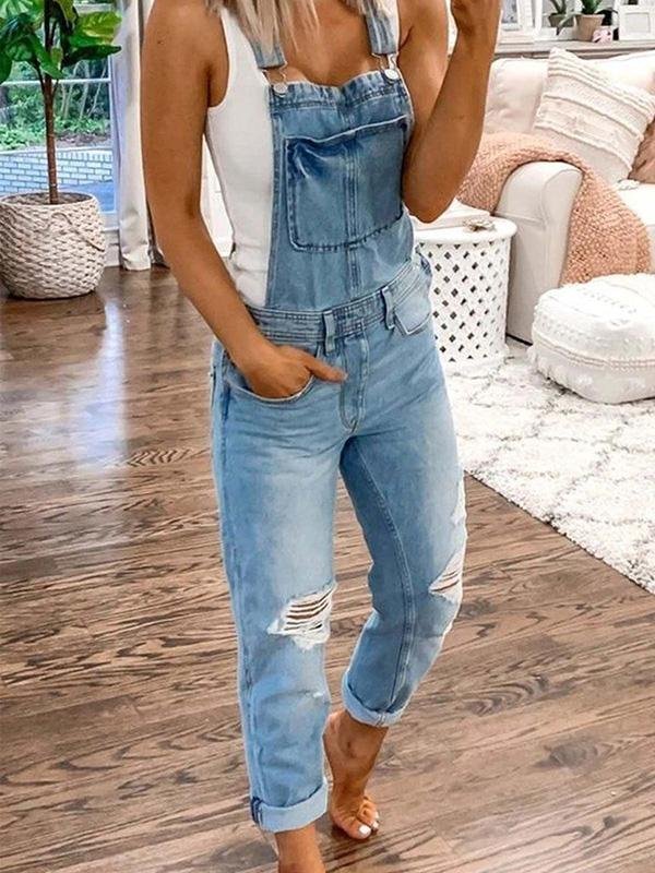 W&W Mode | Denim Overall Für Damen
