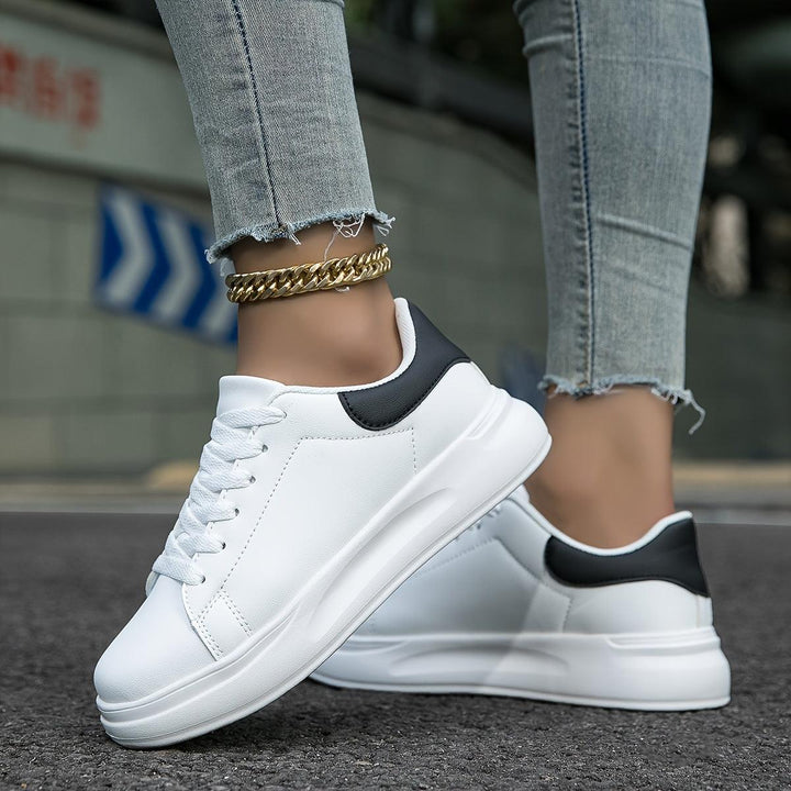 W&W Mode | Wasserdichte Sneakers Aus Leder