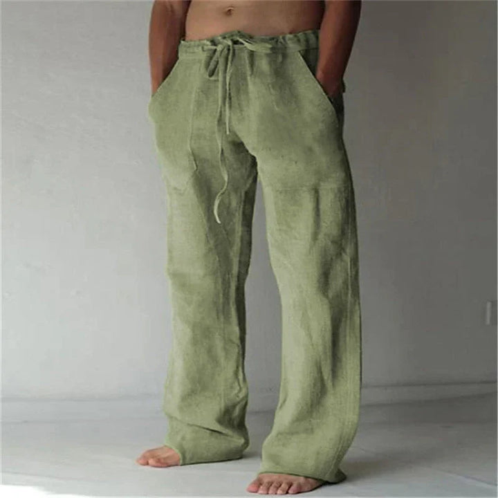 W&W Mode | Herren Baggy Leinenhose