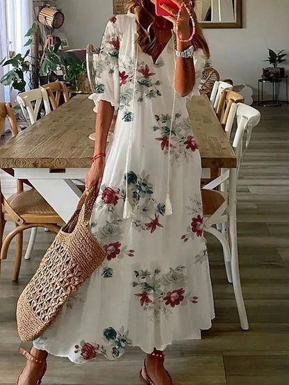 W&W Mode | Elegantes Bohemian Kleid