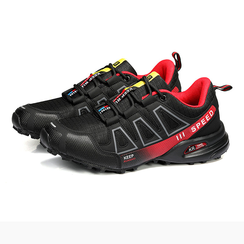 W&W Mode | Speed 3 Leichte Wanderschuhe Für Herren, Rutschfest Und Bequem