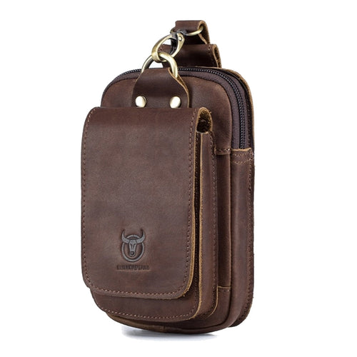 Leder-Gürteltasche für Smartphones bis 7 Zoll