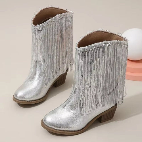 W&W Mode | Tupsut Rosa Elegante Britannia Prinzessin Kinder Stiefel