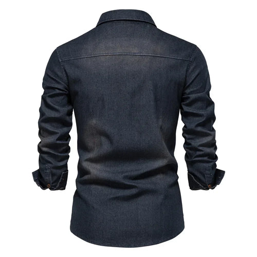 W&W Mode | Baumwoll Denim Hemd