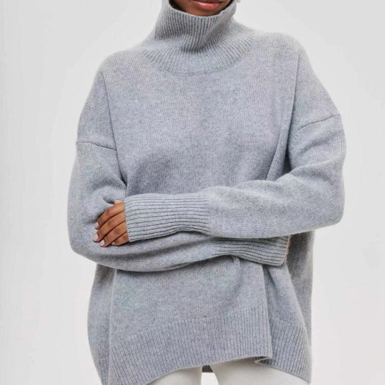 W&W Mode | Rollkragen Strickpullover