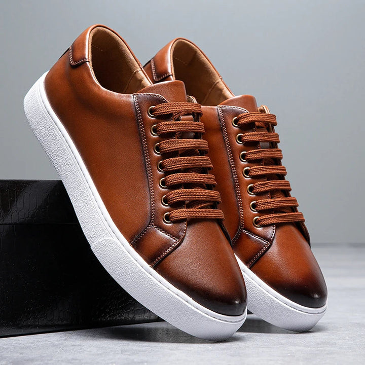 W&W Mode | Herren Leder Sneaker