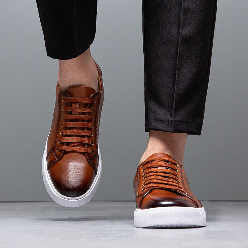 W&W Mode | Herren Leder Sneaker