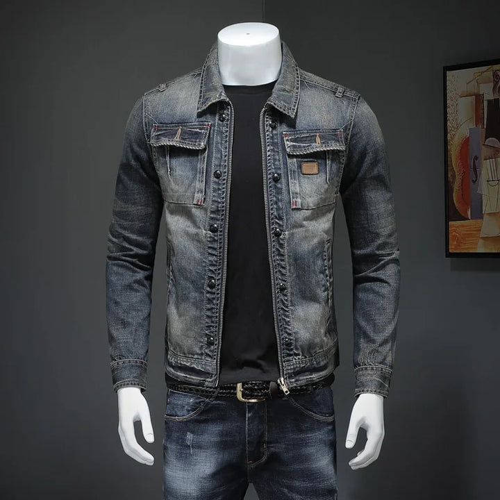 W&W Mode | Weinlese Denimjacke
