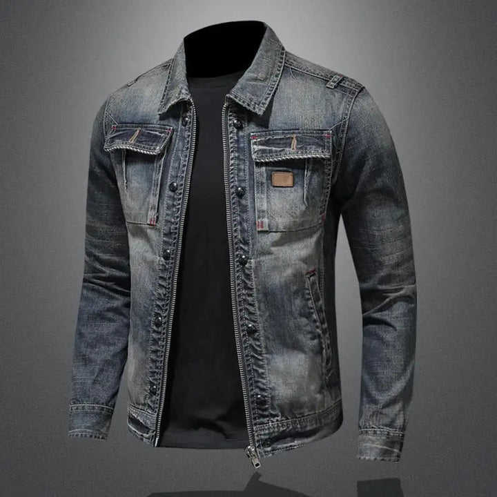 W&W Mode | Weinlese Denimjacke