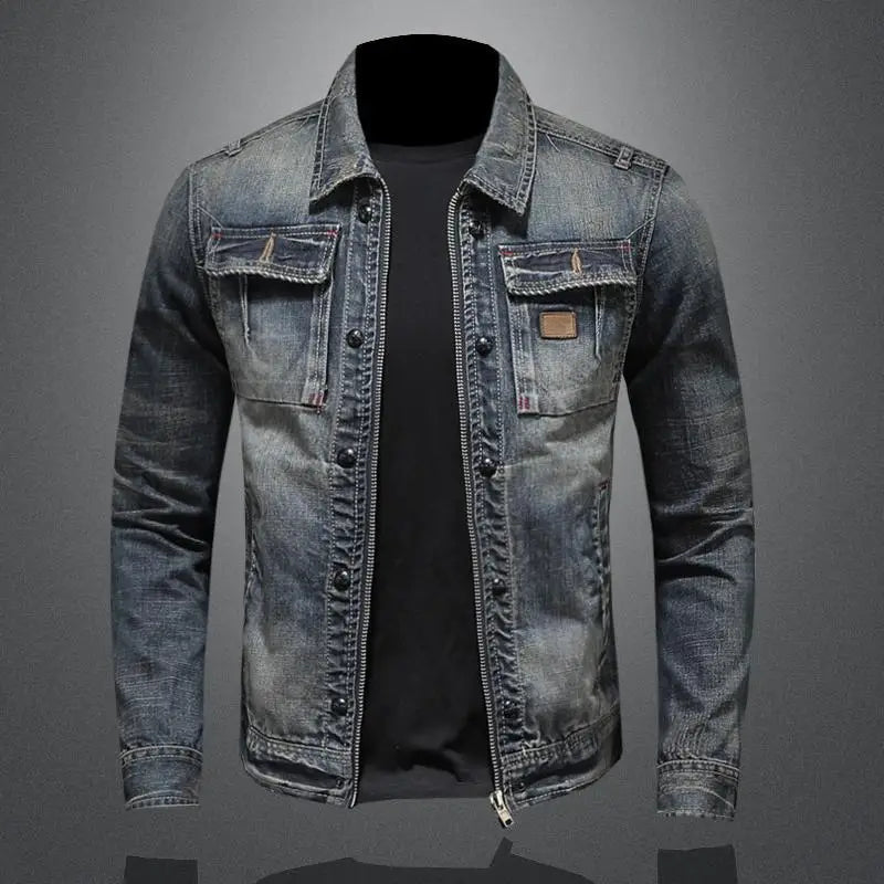 W&W Mode | Weinlese Denimjacke