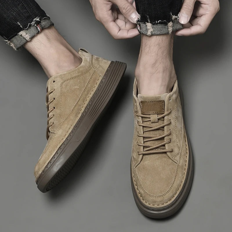 W&W Mode | Wildleder Low Top Sneaker