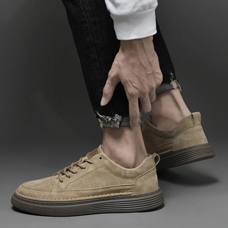 W&W Mode | Wildleder Low Top Sneaker
