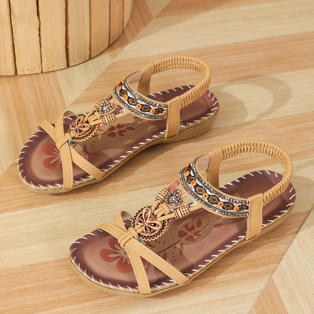 W&W Mode | Boho Flache Sandalen