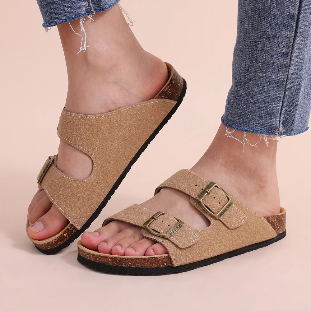 W&W Mode | Orthopädische Sandalen Mit Korkfußbett