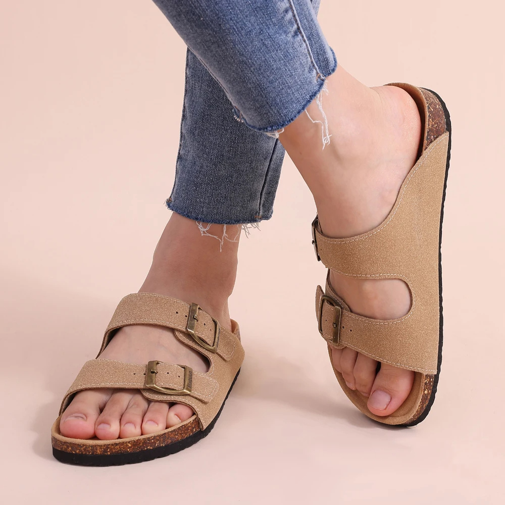 W&W Mode | Orthopädische Sandalen Mit Korkfußbett