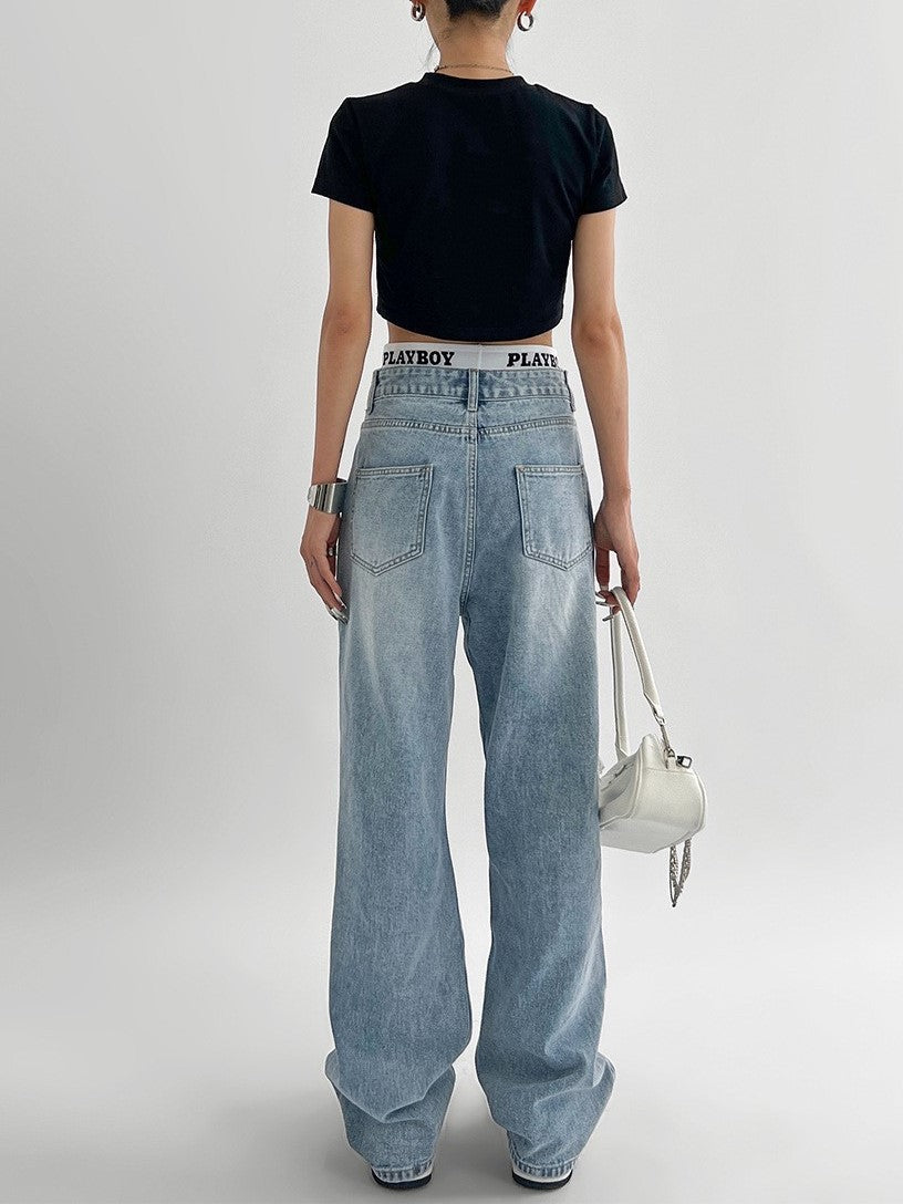 W&W Mode Damenjeans mit zerrissenen