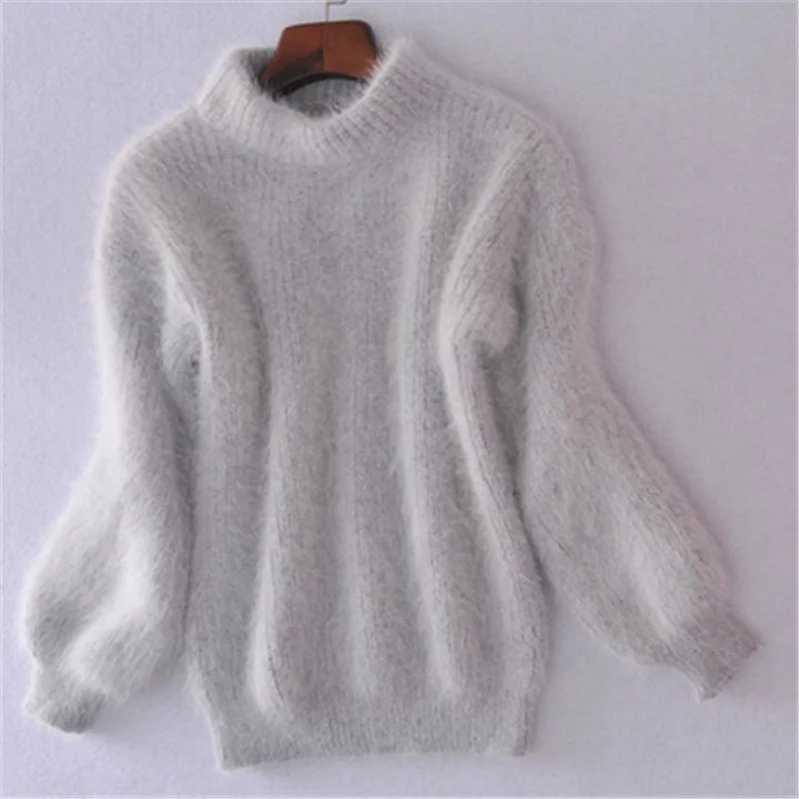W&W Mode | Locker Gestrickter Damenpullover Einfarbige Farben
