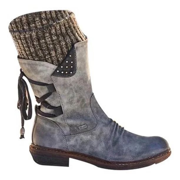 W&W Mode |  Wasserdichte Stiefel mit Reißverschluss