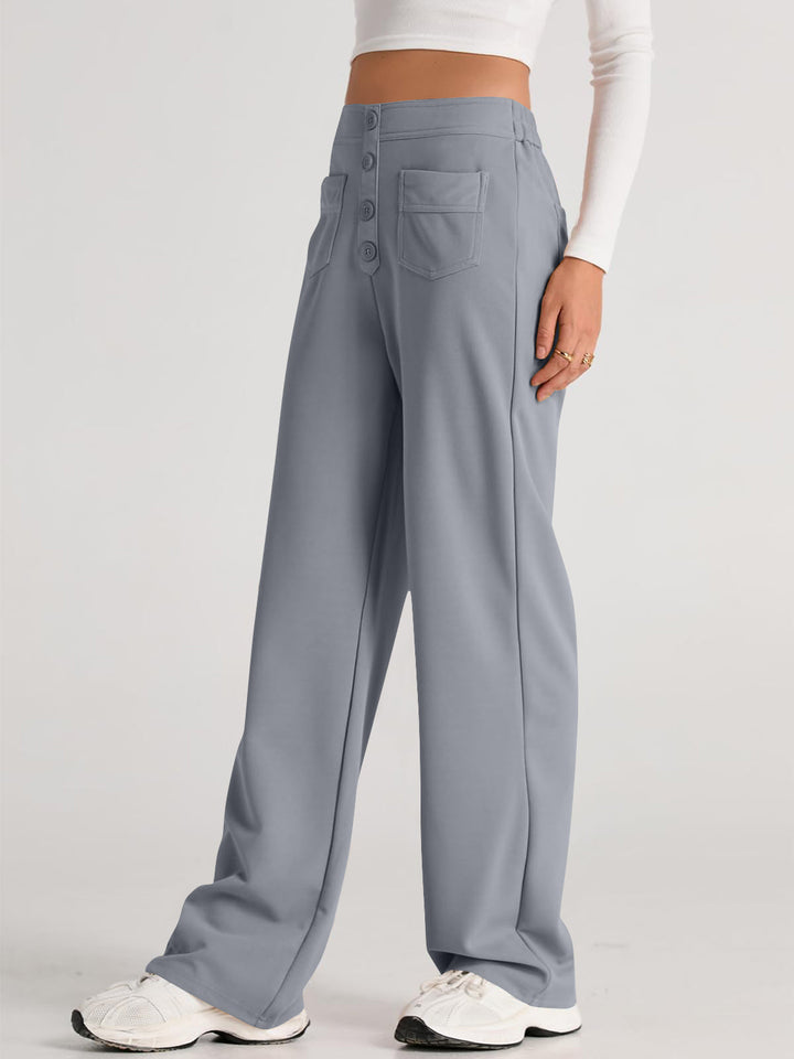 W&W Mode | Taille Weite Hose Mit Taschen Elegant Und Komfortabel