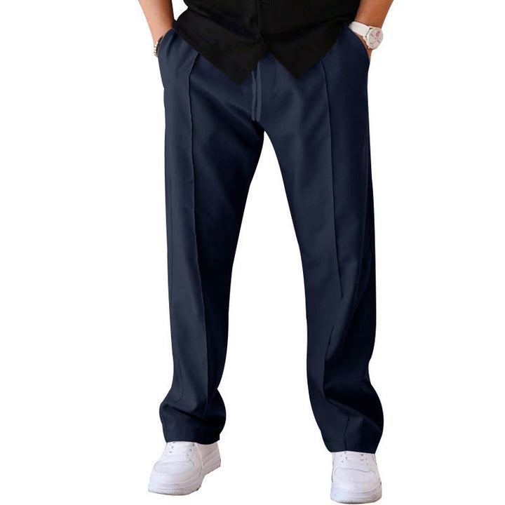 W&W Mode | Bequeme, Breitgeschnittene Herren Hose Aus Leichtem, Luftigem Material
