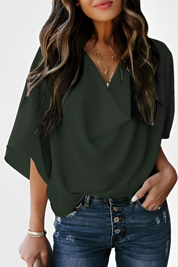 W&W Mode | Damen Sommer Chiffon Bluse