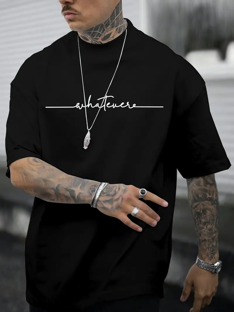 W&W Mode | Herren T-shirt Mit Rundhalsausschnitt