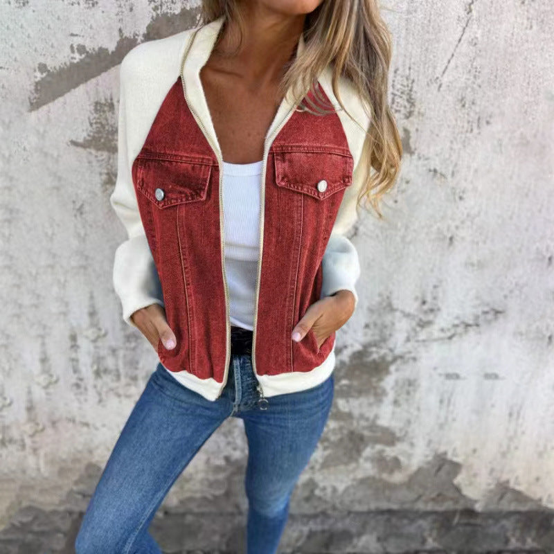 W&W Mode | Moderne Jacke mit Denim