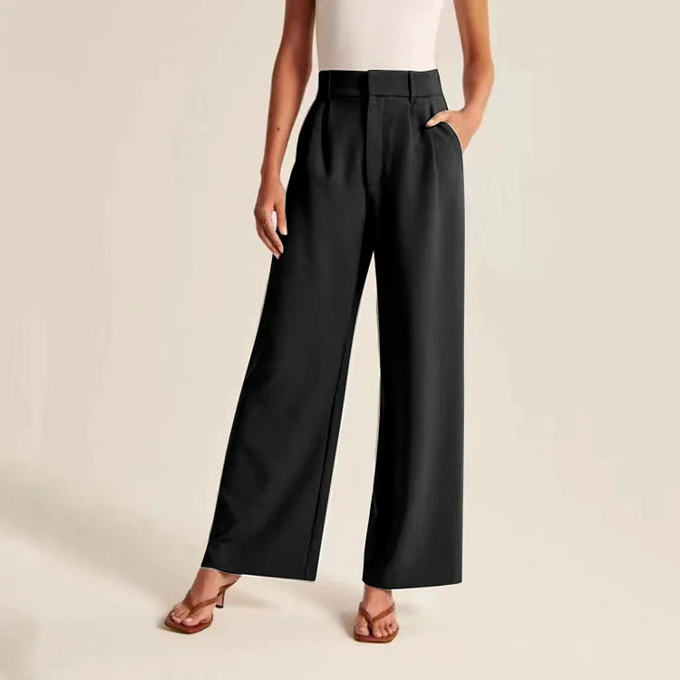 W&W Mode - Damen Chic Weite Bein Hosen