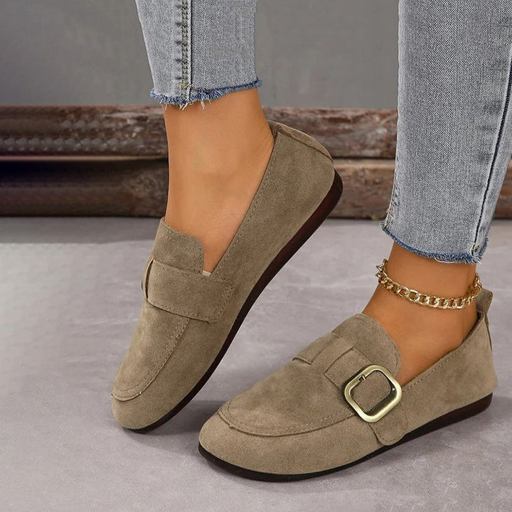 W&W Mode | Vintage Bequeme Slip-On-Schuhe