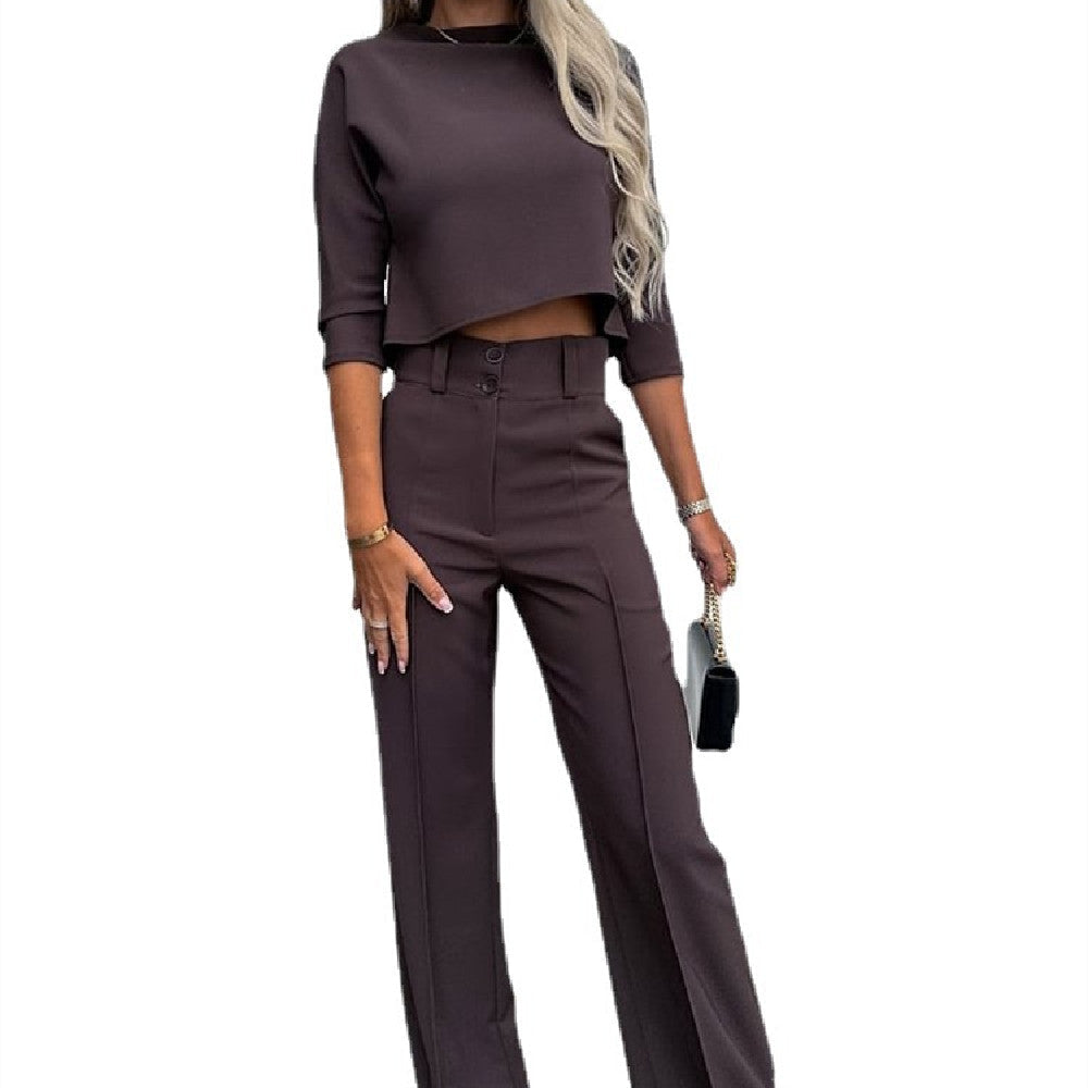 W&W Mode taillierte Weitbein-Mode-Tops