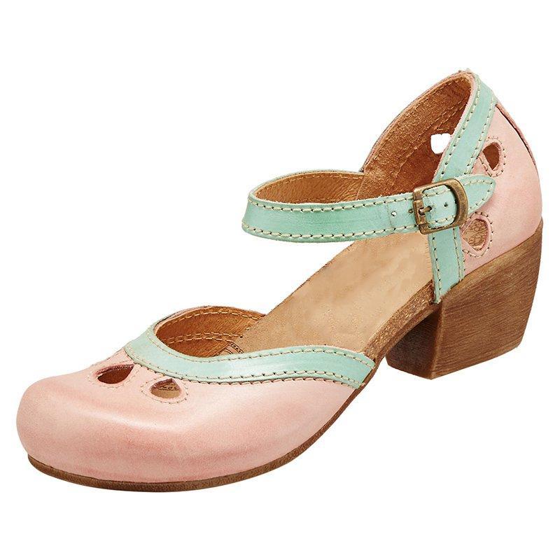 W&W Mode | Sandalen Mit Niedrigen Absätzen