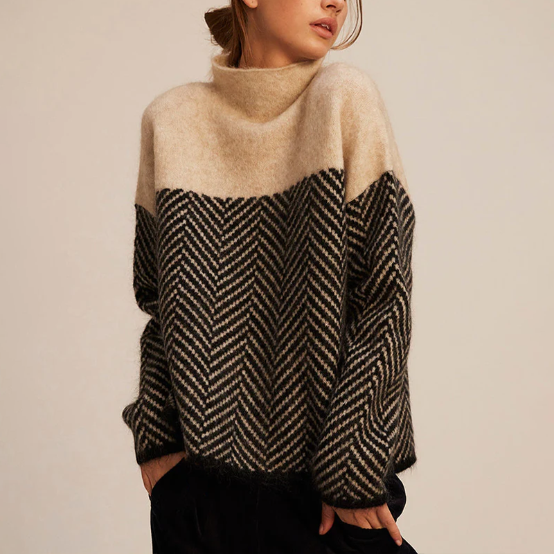 W&W Mode | Damen Rollkragenpullover für den warmen Winter