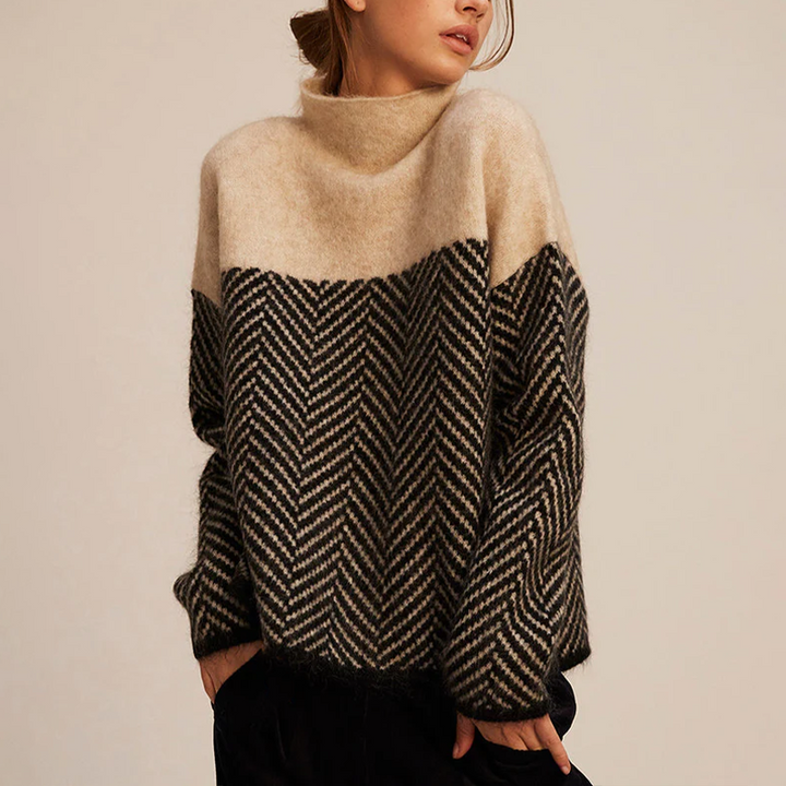 W&W Mode | Damen Rollkragenpullover für den warmen Winter