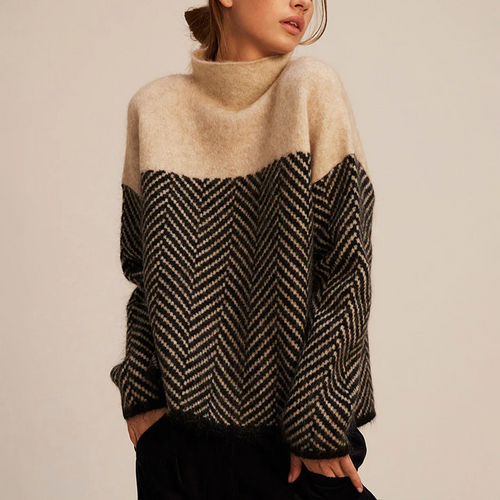 W&W Mode | Damen Rollkragenpullover für den warmen Winter