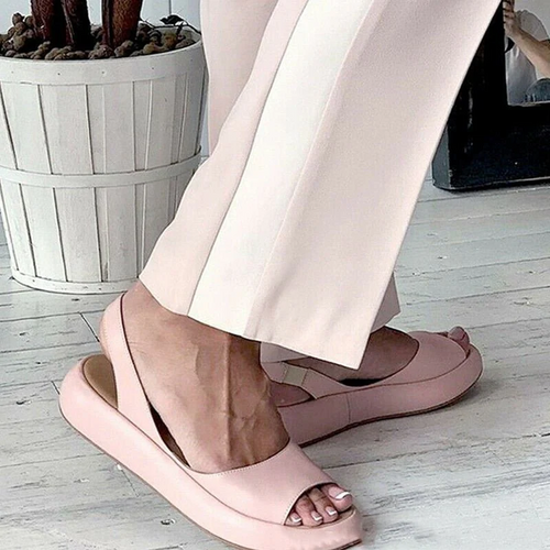 W&W Mode | Damen Bequem Sandalen Sommer