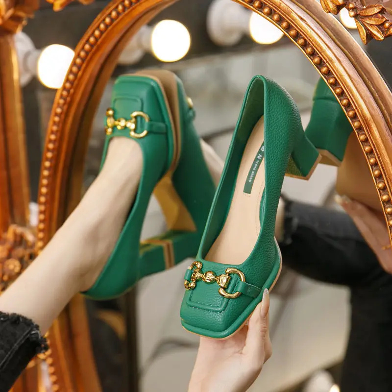 W&W Mode | Damen Block Absätz Pumps