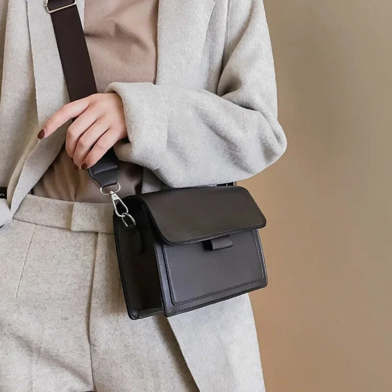 W&W Mode | Damen Crossbody Bag Schwarz Kleine