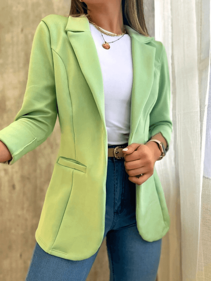 W&W Mode | Damen Blazer Elegante Grün